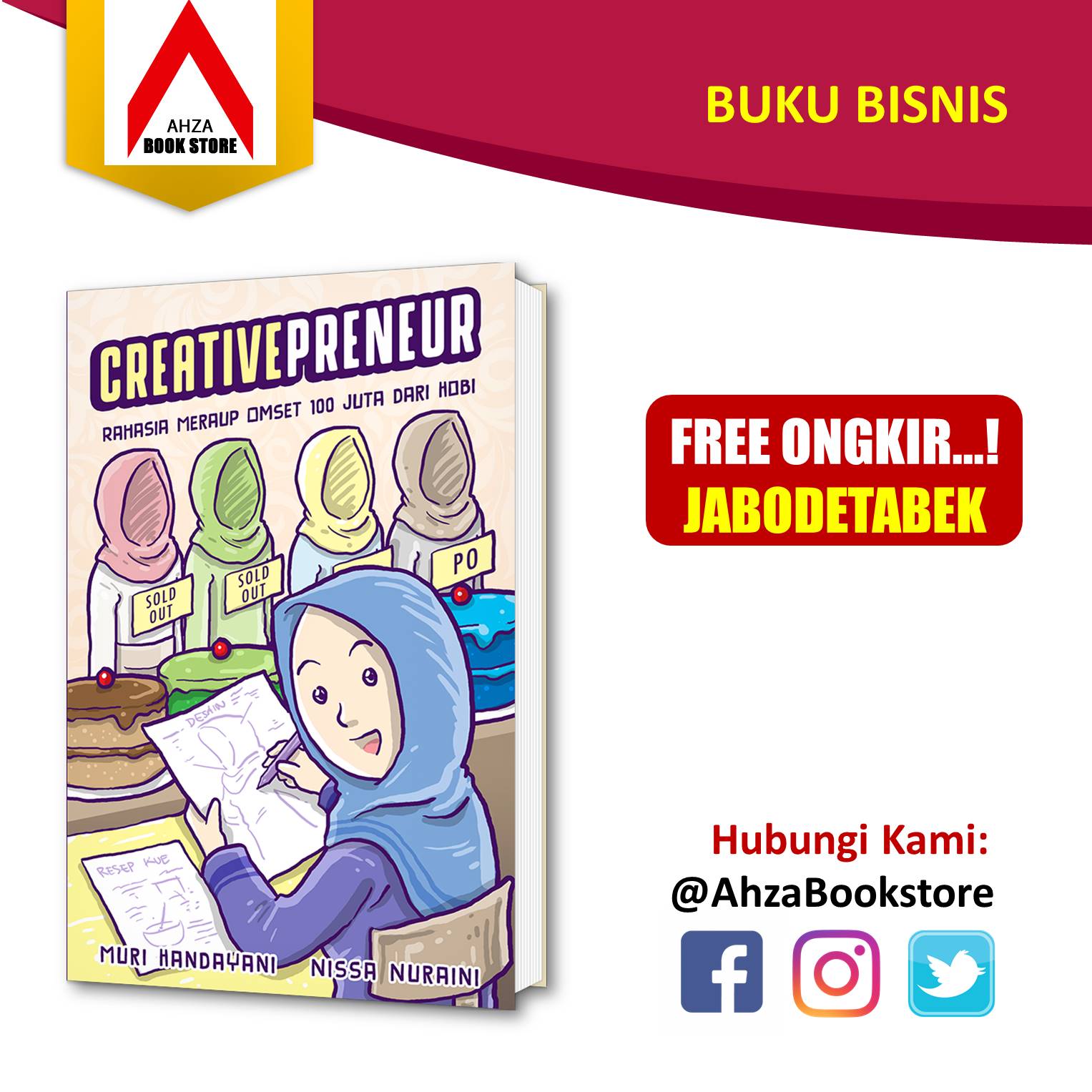 Buku Bisnis Creativepreneur Muri Handayani